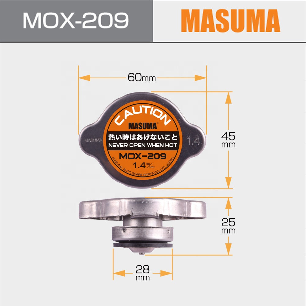 MOX-209 MASUMA protection diesel engine radiator cap