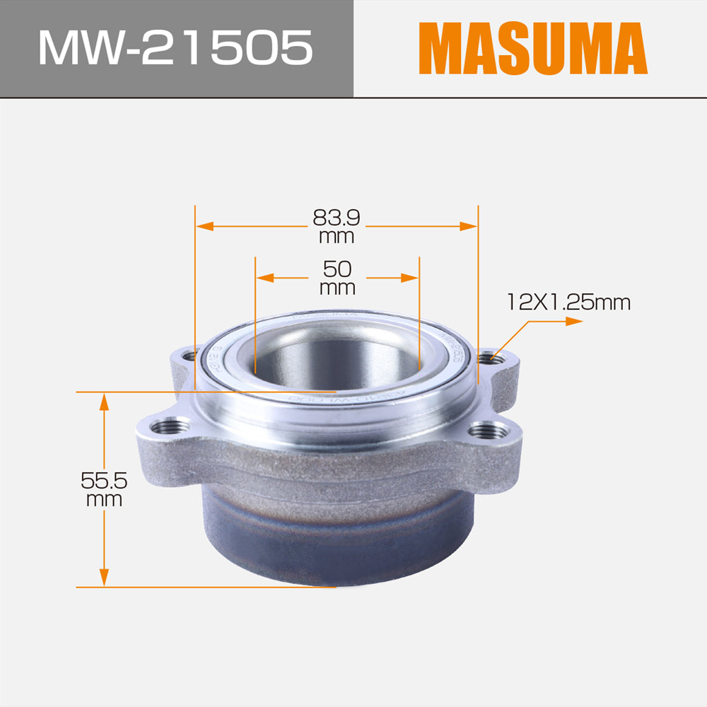 MW-21505 MASUMA Automatic Universal Parts Front wheel hub unit