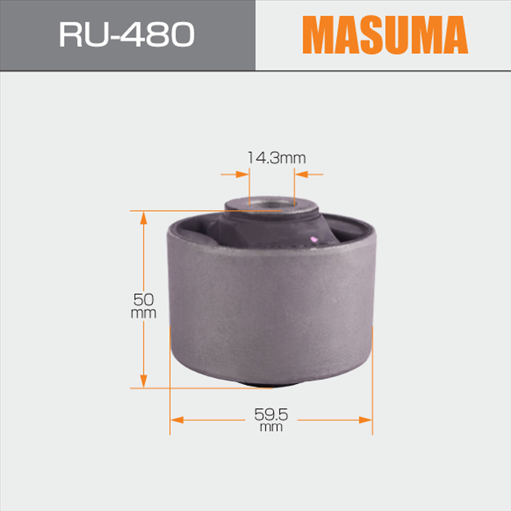 RU-480 Polyurethane shock absorber mio rbi suspension auto stabilizer arm malibu bushing
