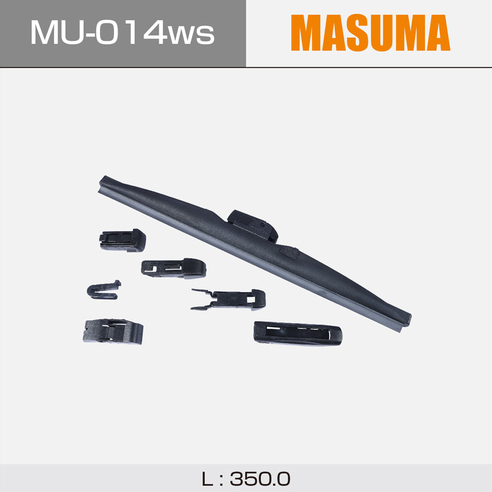 MU-014ws MASUMA Windshield Wipers wearing part Snow Wiper Blade