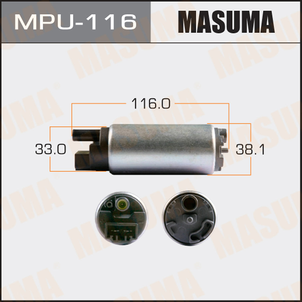 MPU-116 MASUMA Auto Parts electric fuel pump
