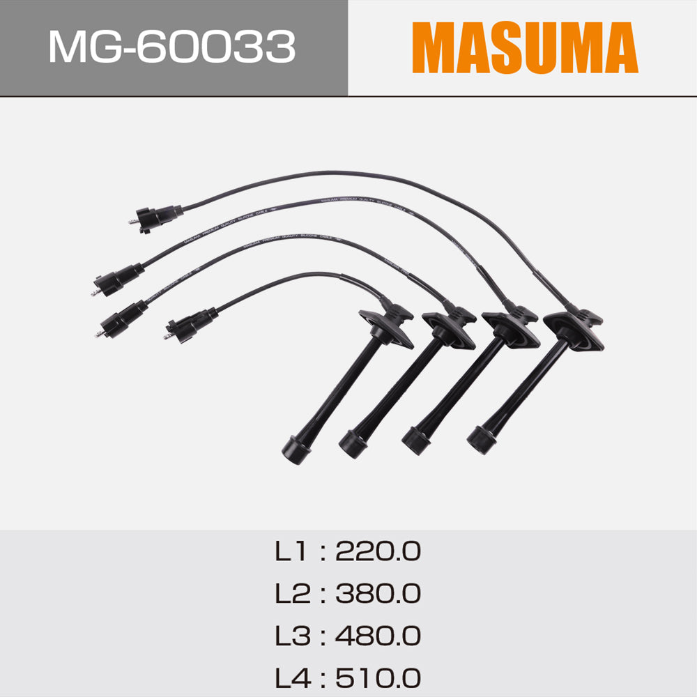 MG-60033 MASUMA Middle East Replacement ignition rods Spark Plug Cable 90919-22400