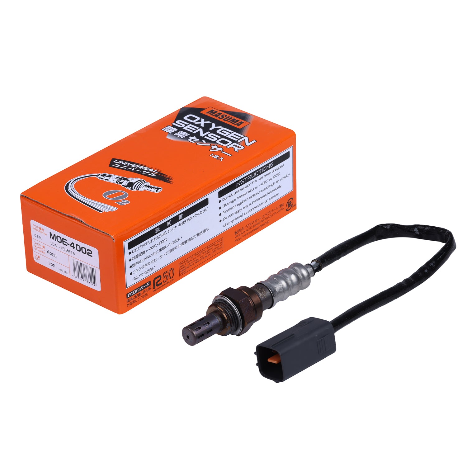 MOE-4002 MASUMA Automotive Parts car oxygen sensor for GX81 1GFE L541-18-861A