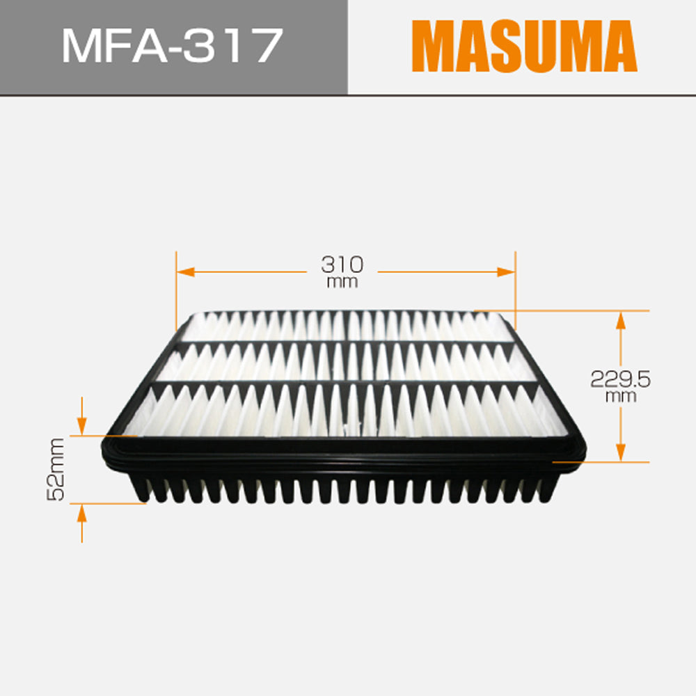 MFA-317 Sports car compressor parts air filter