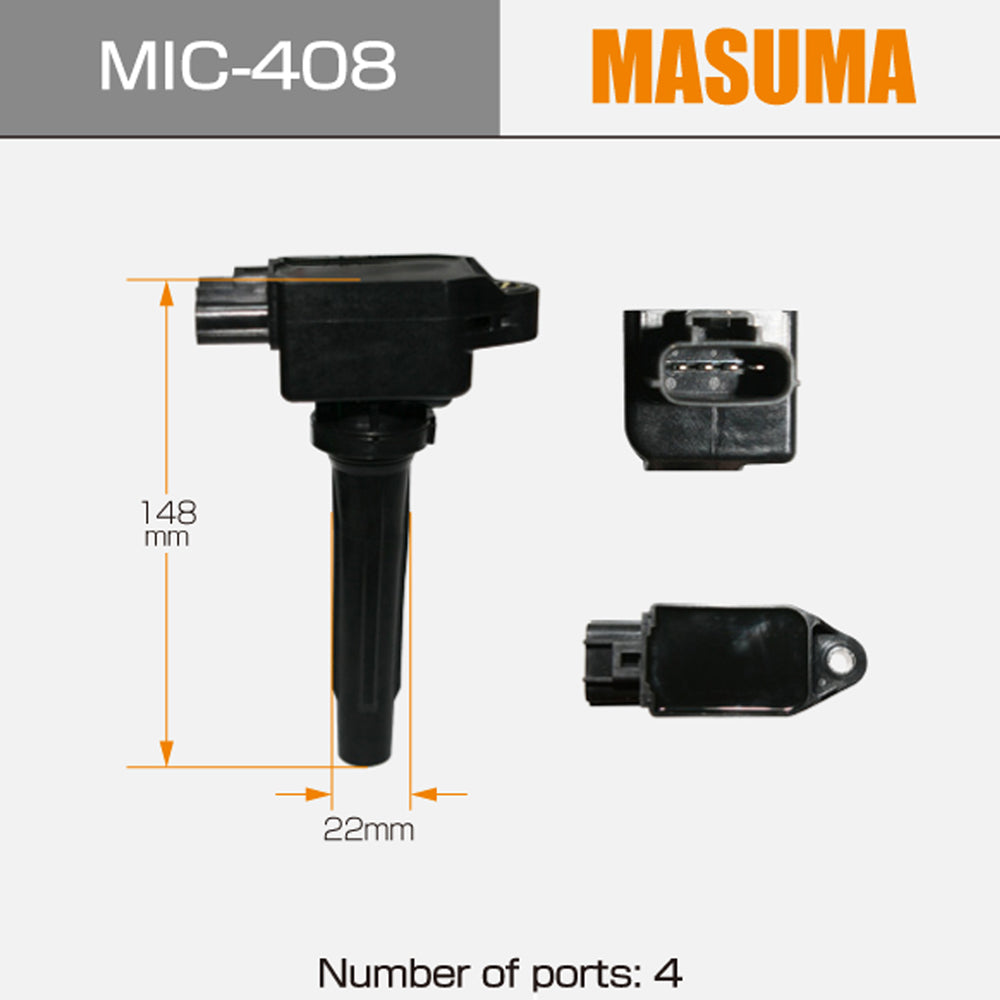 MIC-408 MASUMA ignition auto carignition coil PE01-18-100
