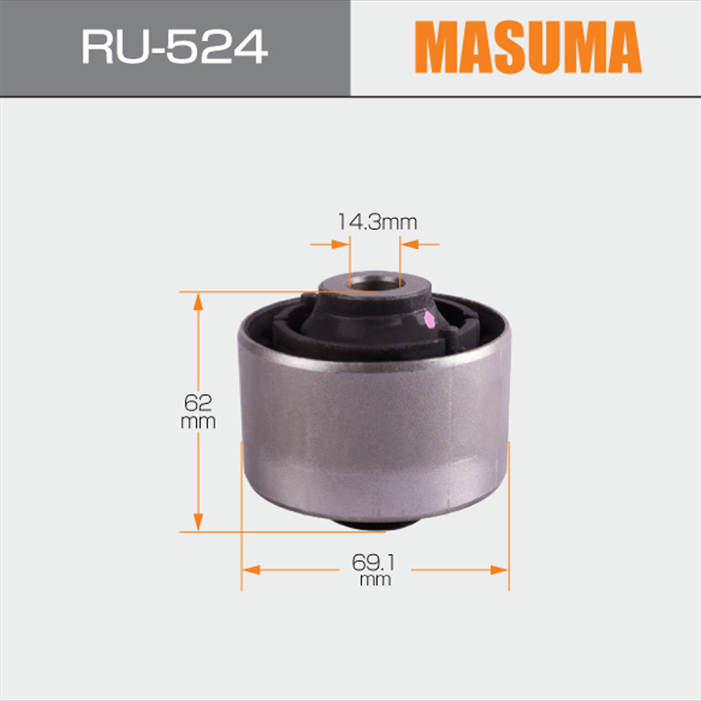 RU-524 Rear replacment bar caliber kit rubber suspension stabilizer suppliers vits arm bushing