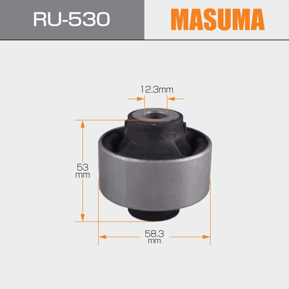 RU-530 Taper rubber suspension parts stabilizer suppliers arm suspension bushing